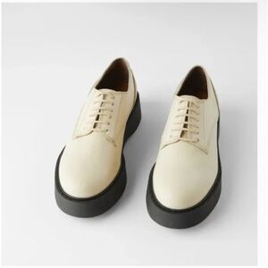 Zara platform loafers NWT